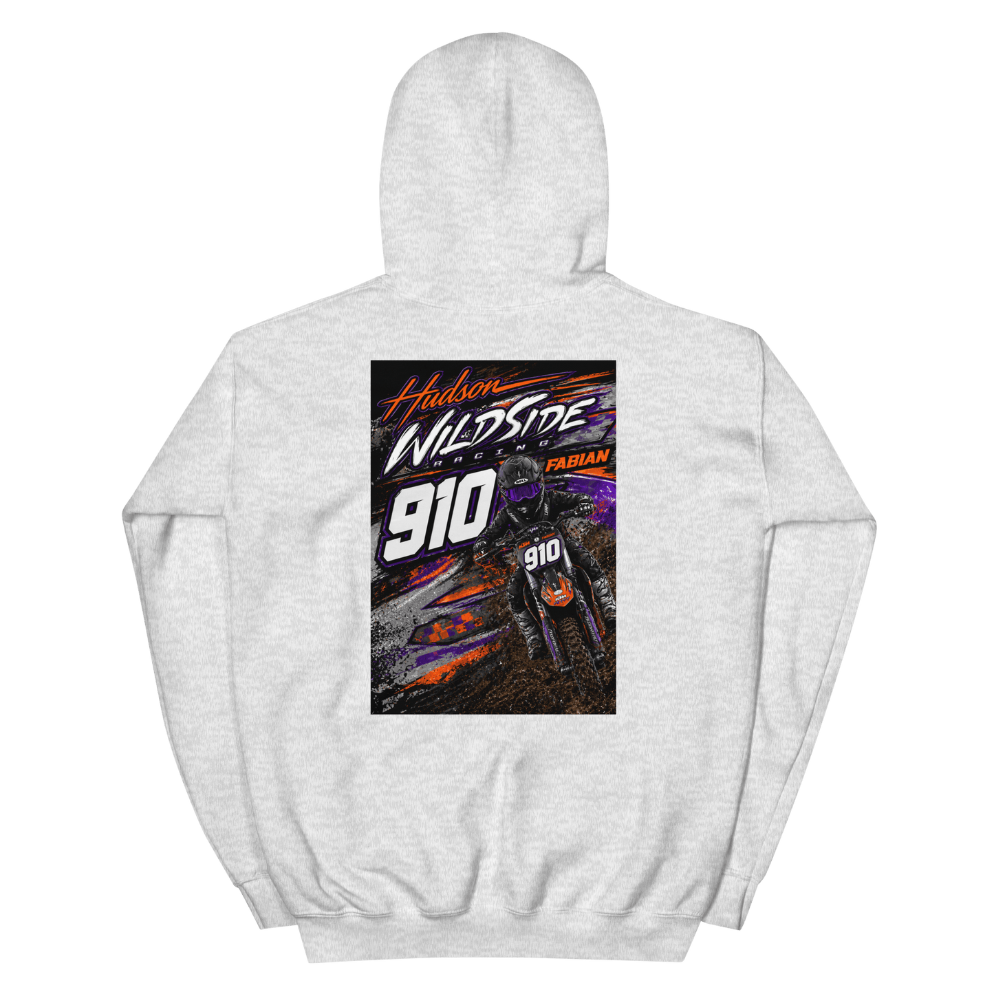 910 Wildside Hoodie Ash - Kirik Motorsports