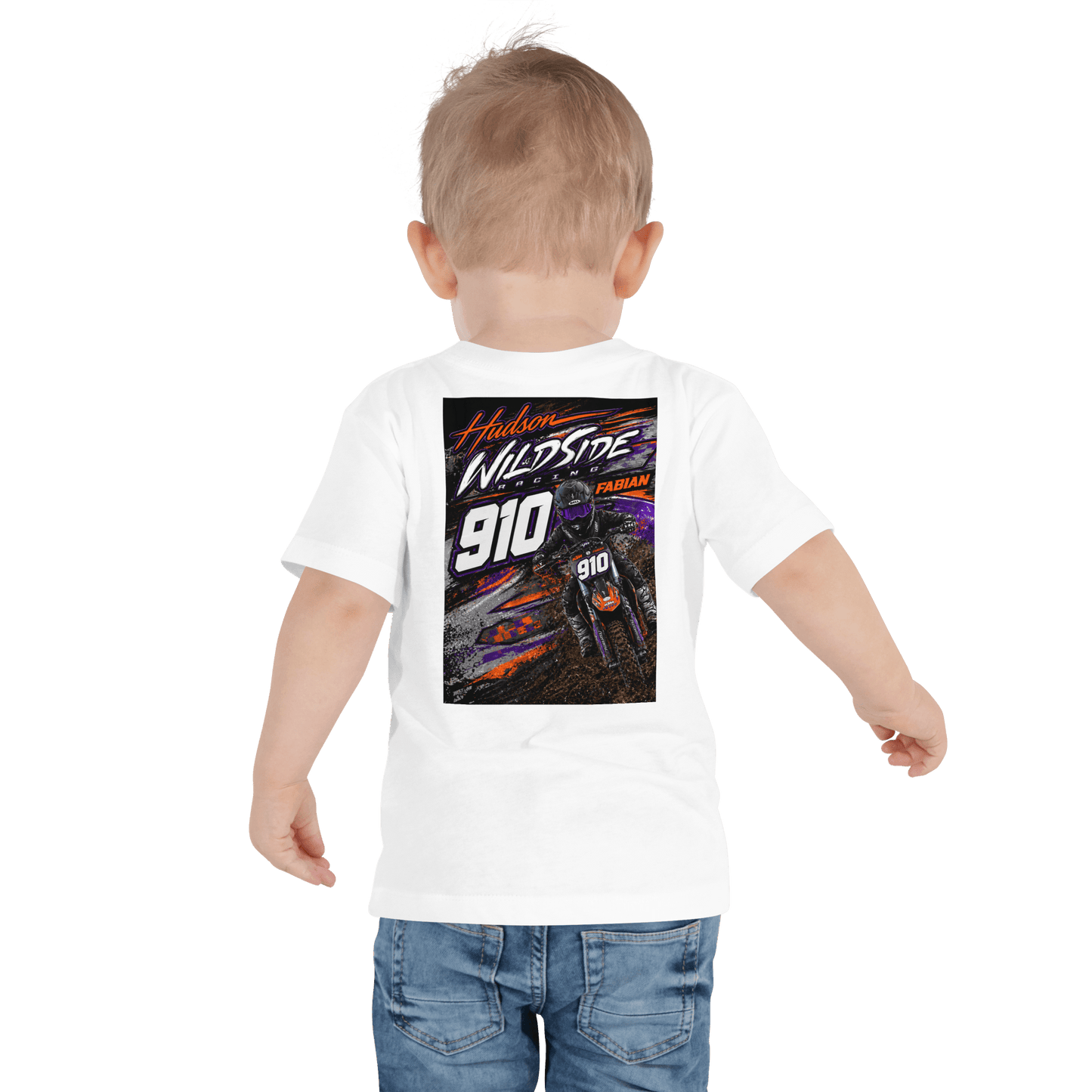 910 Wildside Toddler T White - Kirik Motorsports