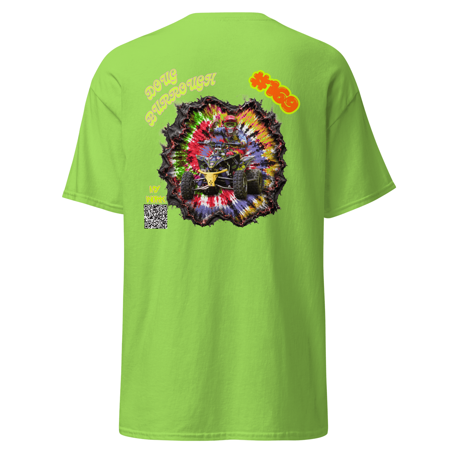 Dr. B Cool classic tee Lime - Kirik Motorsports