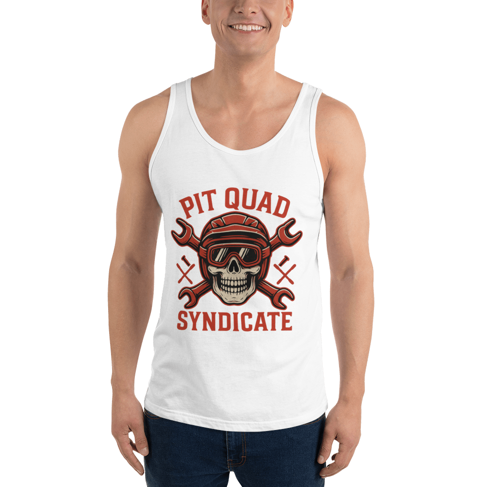 Pit Quad Syndicate Tank White - Kirik Motorsports