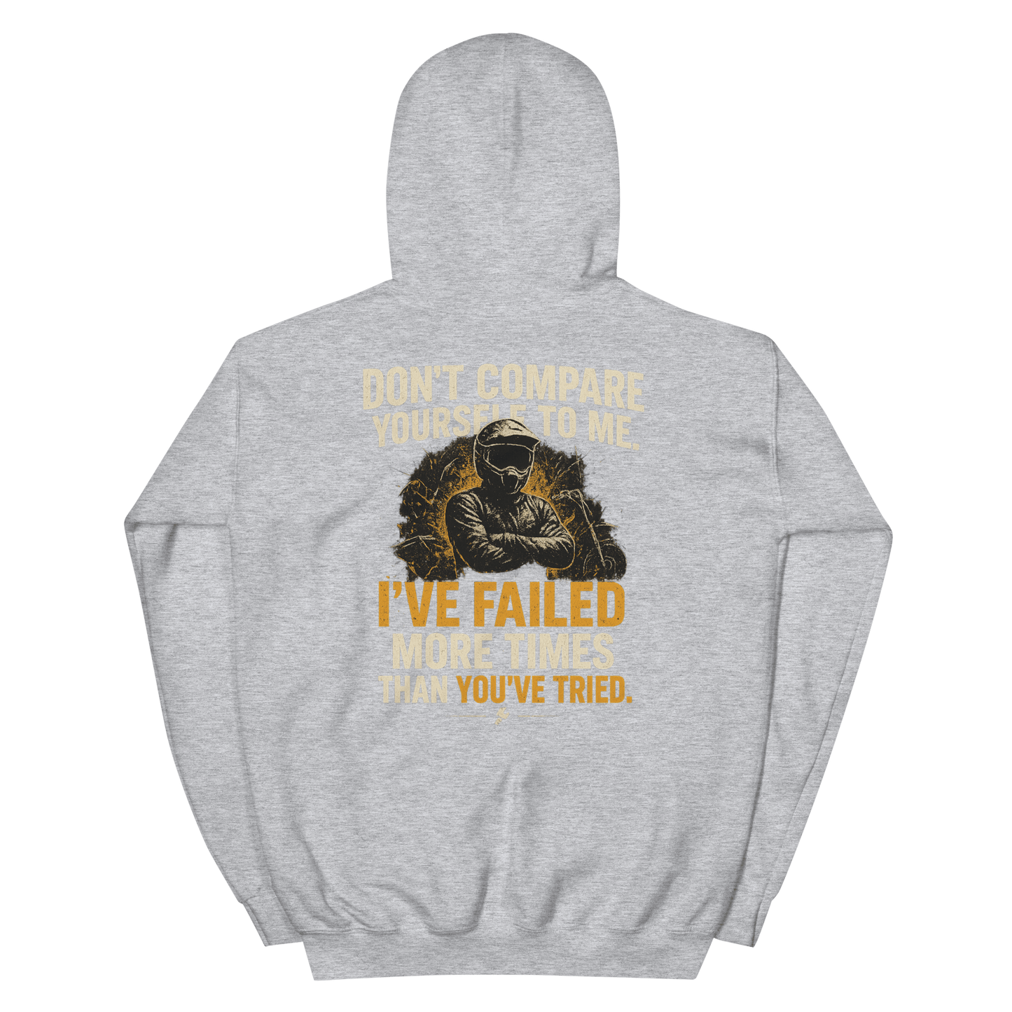 Unisex Compare Hoodie Sport Grey - Kirik Motorsports