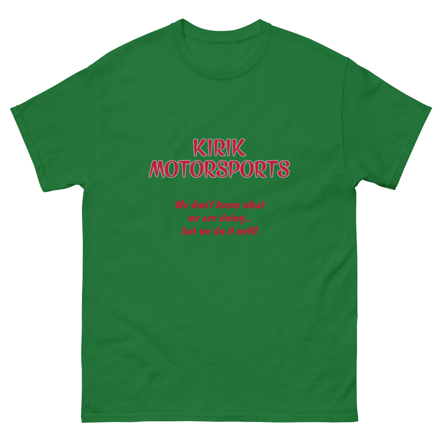 Unisex KMS tee Turf Green - Kirik Motorsports