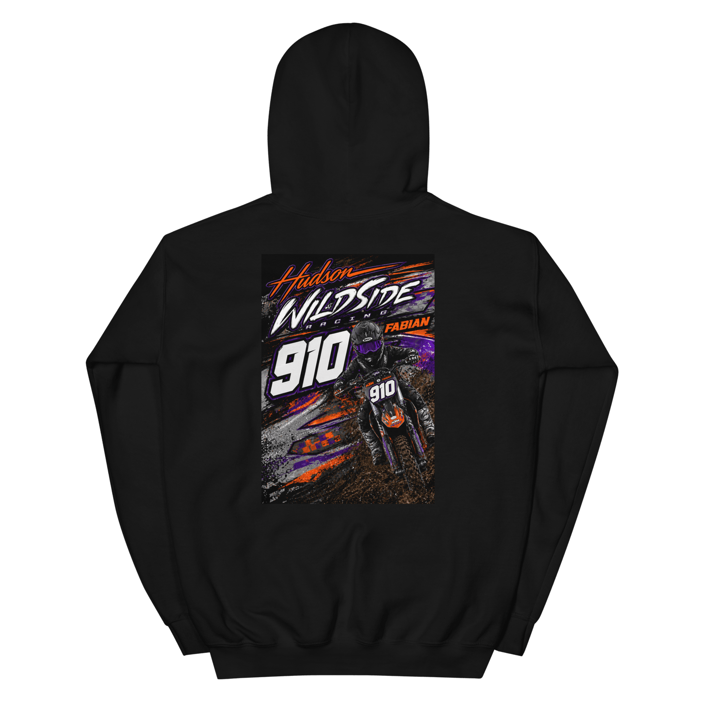 910 Wildside Hoodie Black - Kirik Motorsports