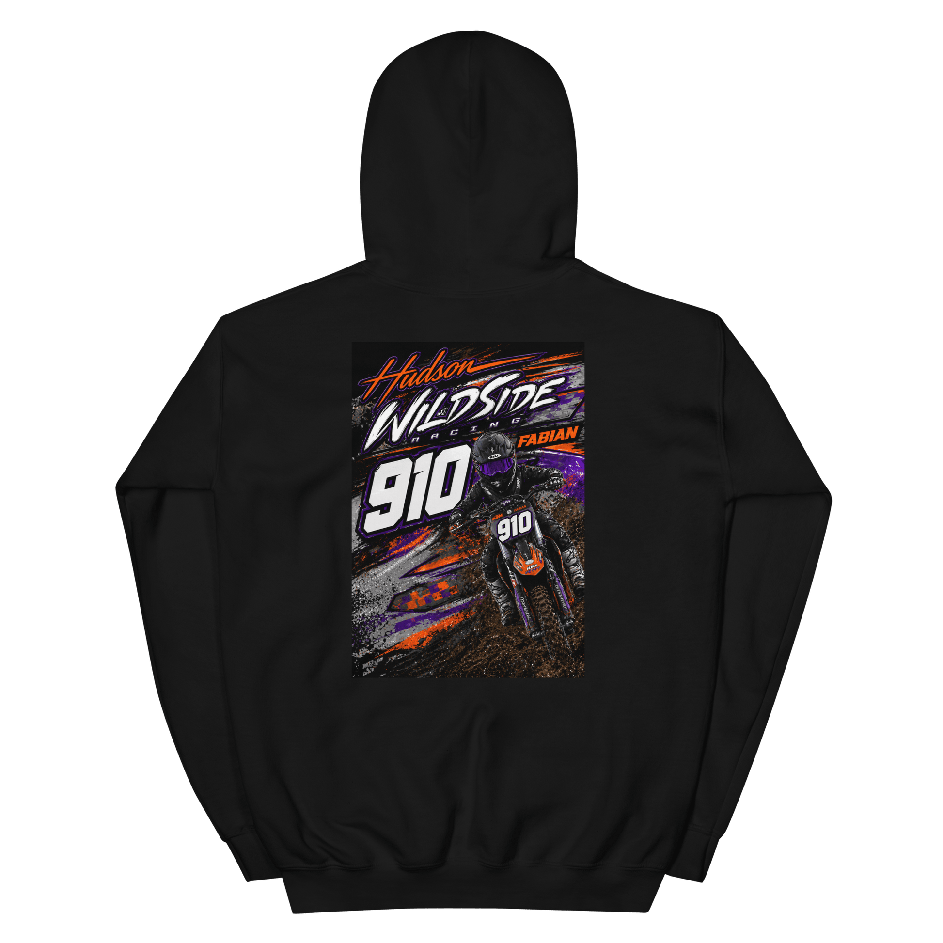910 Wildside Hoodie Black - Kirik Motorsports