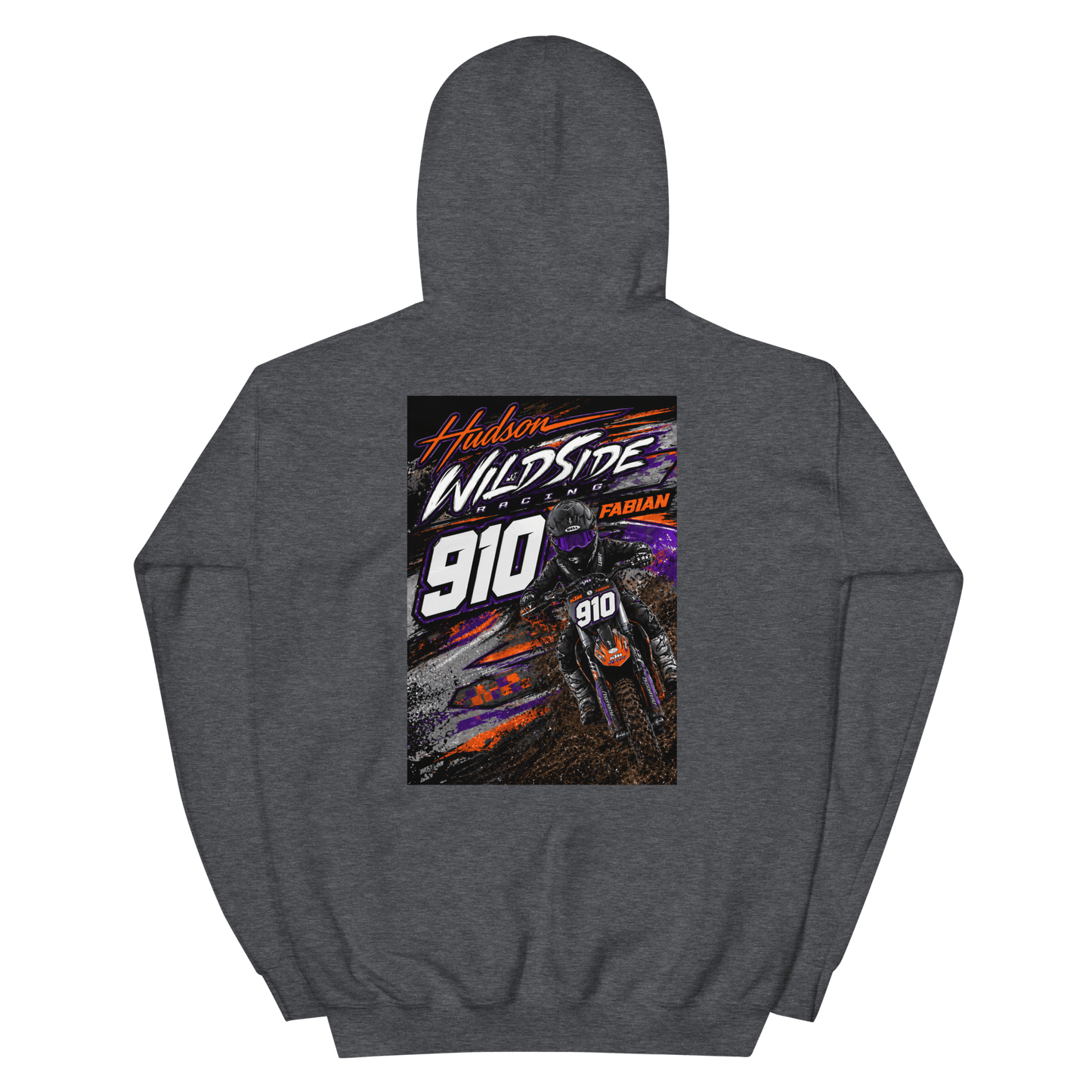 910 Wildside Hoodie Dark Heather - Kirik Motorsports