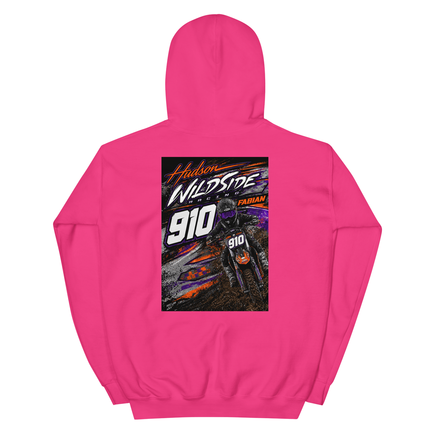 910 Wildside Hoodie Heliconia - Kirik Motorsports