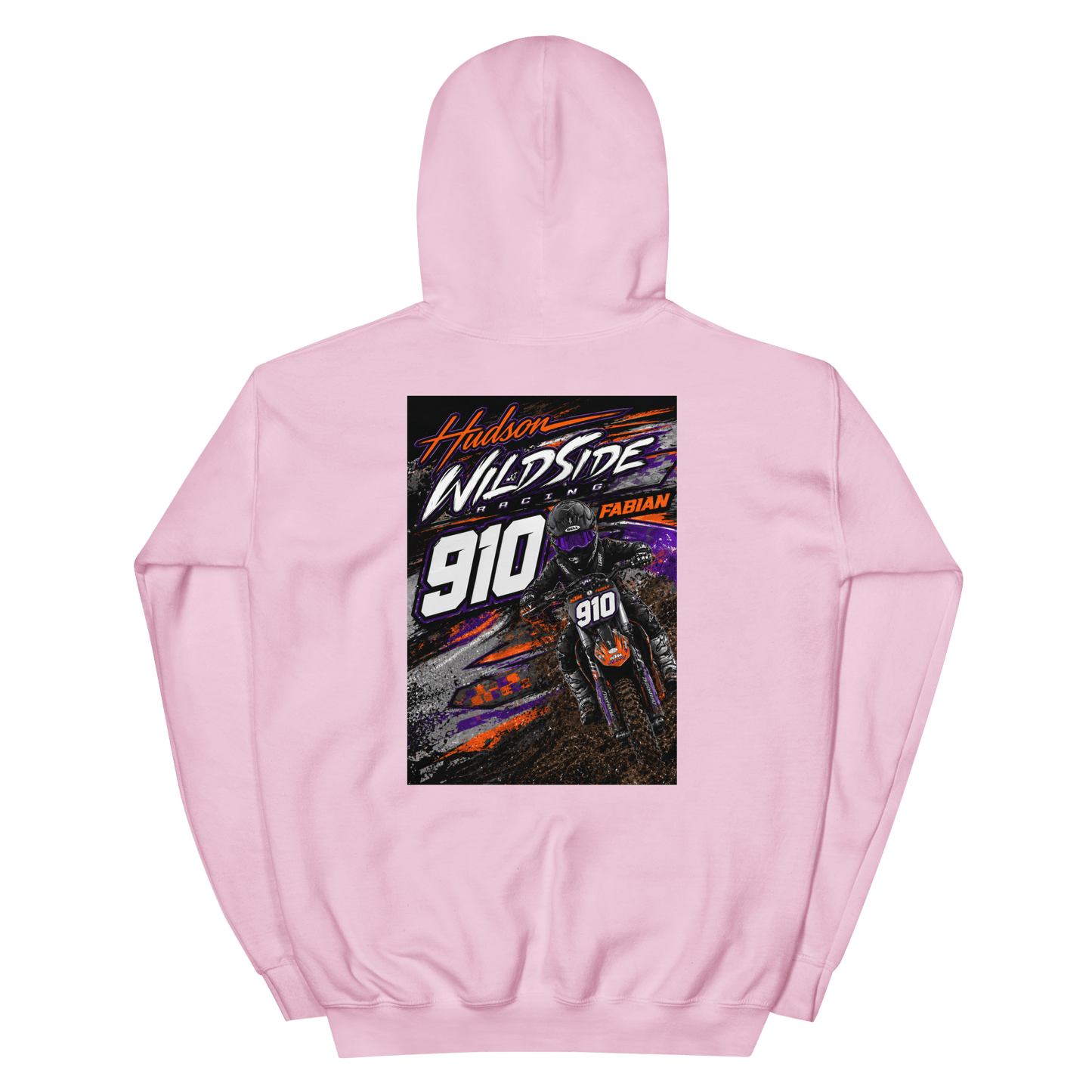 910 Wildside Hoodie Light Pink - Kirik Motorsports