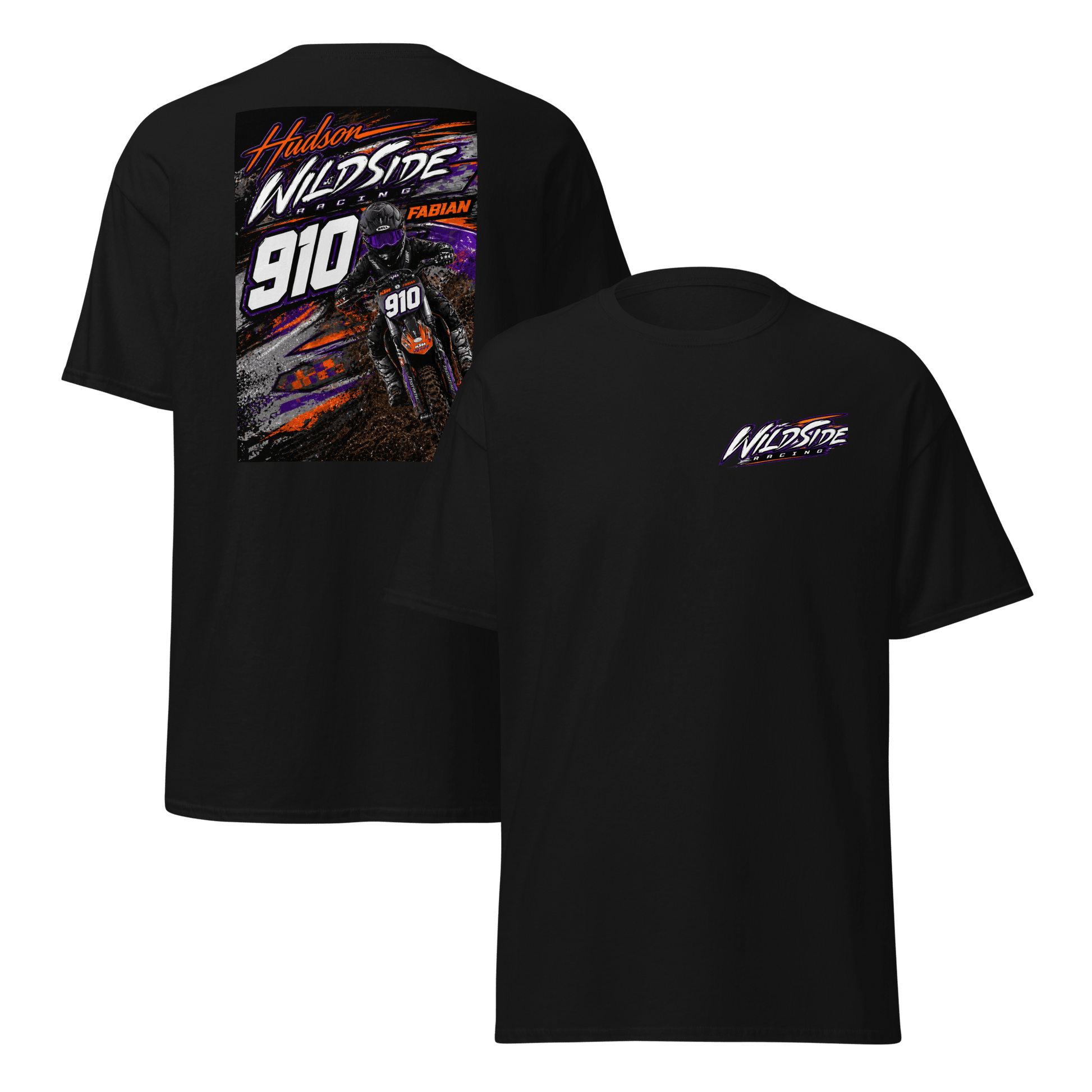 910 Wildside Racing T-Shirt Black - Kirik Motorsports