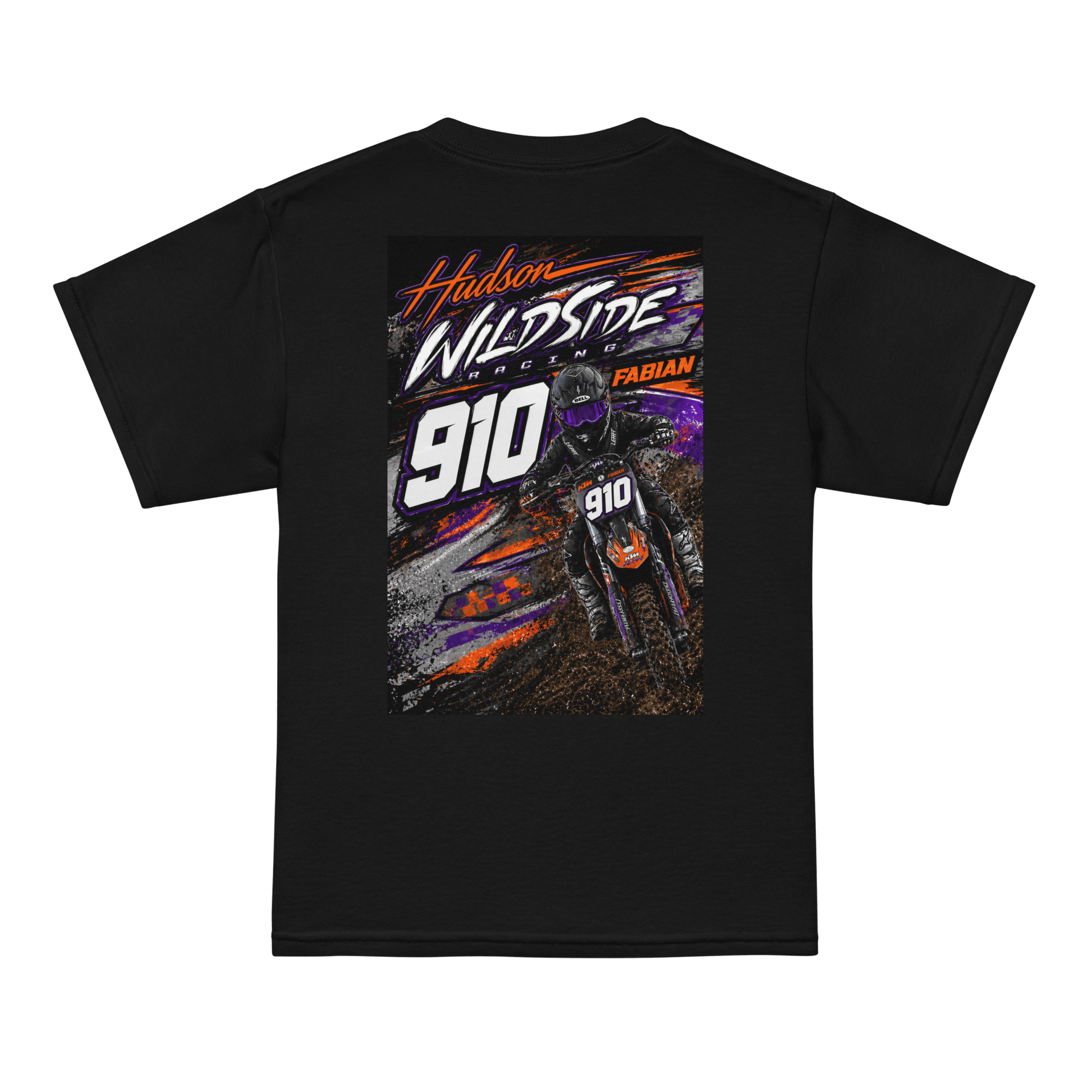 910 Wildside Racing Youth T-Shirt Black - Kirik Motorsports