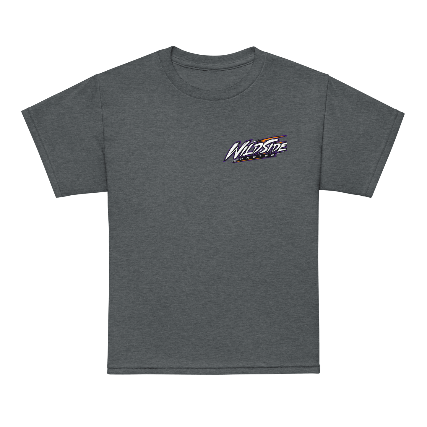 910 Wildside Racing Youth T-Shirt Dark Heather - Kirik Motorsports