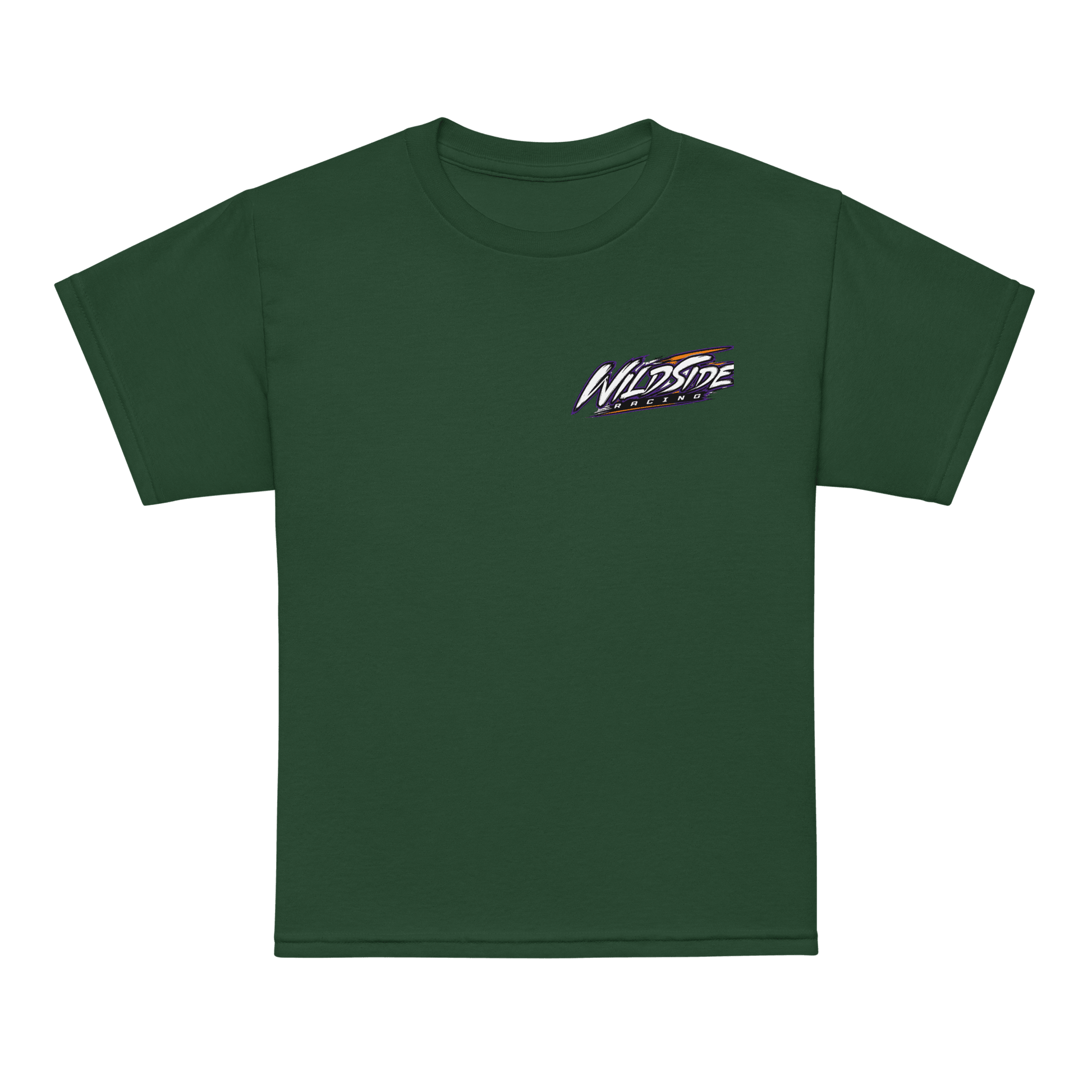 910 Wildside Racing Youth T-Shirt Forest Green - Kirik Motorsports
