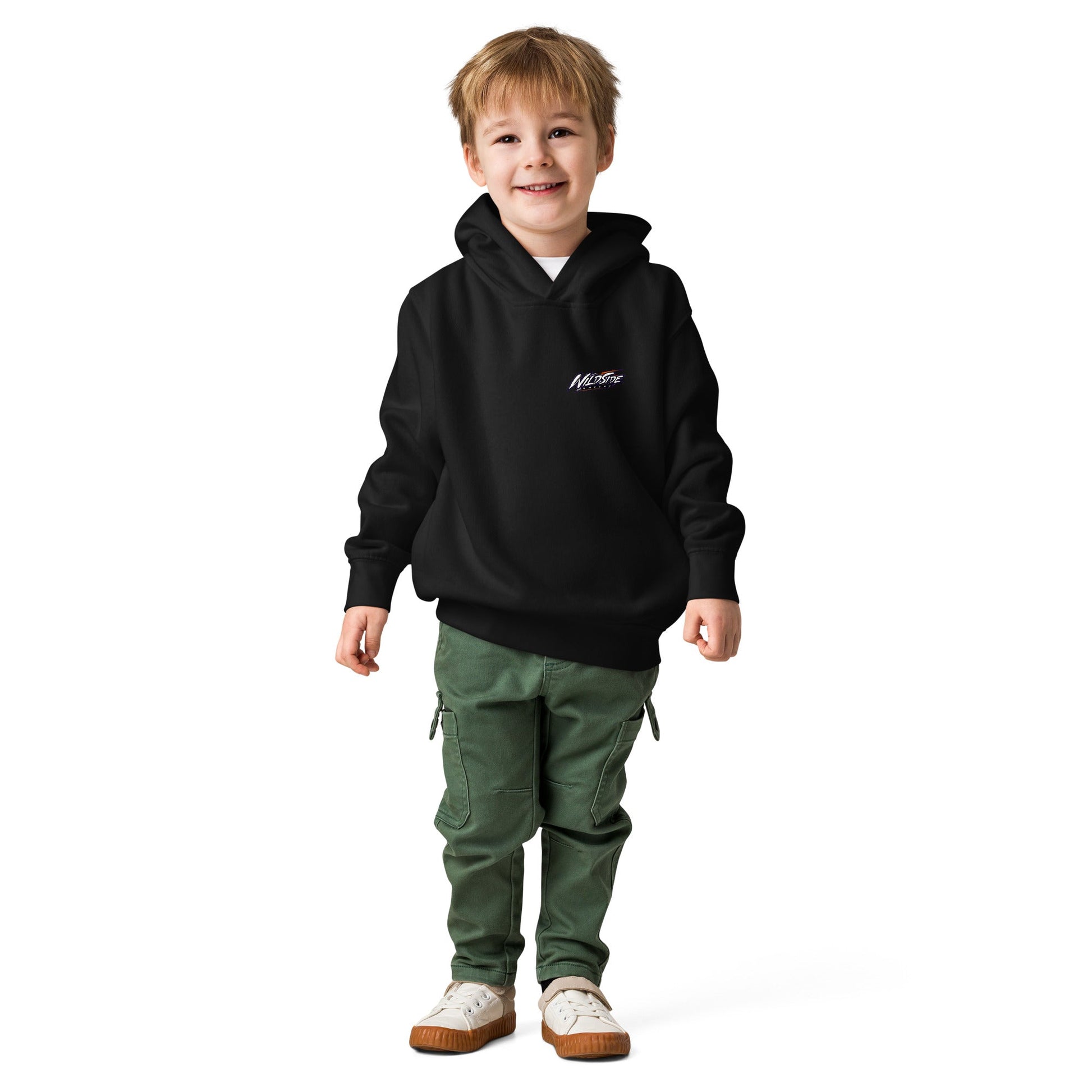 910 Wildside Toddler Hoodie Black - Kirik Motorsports