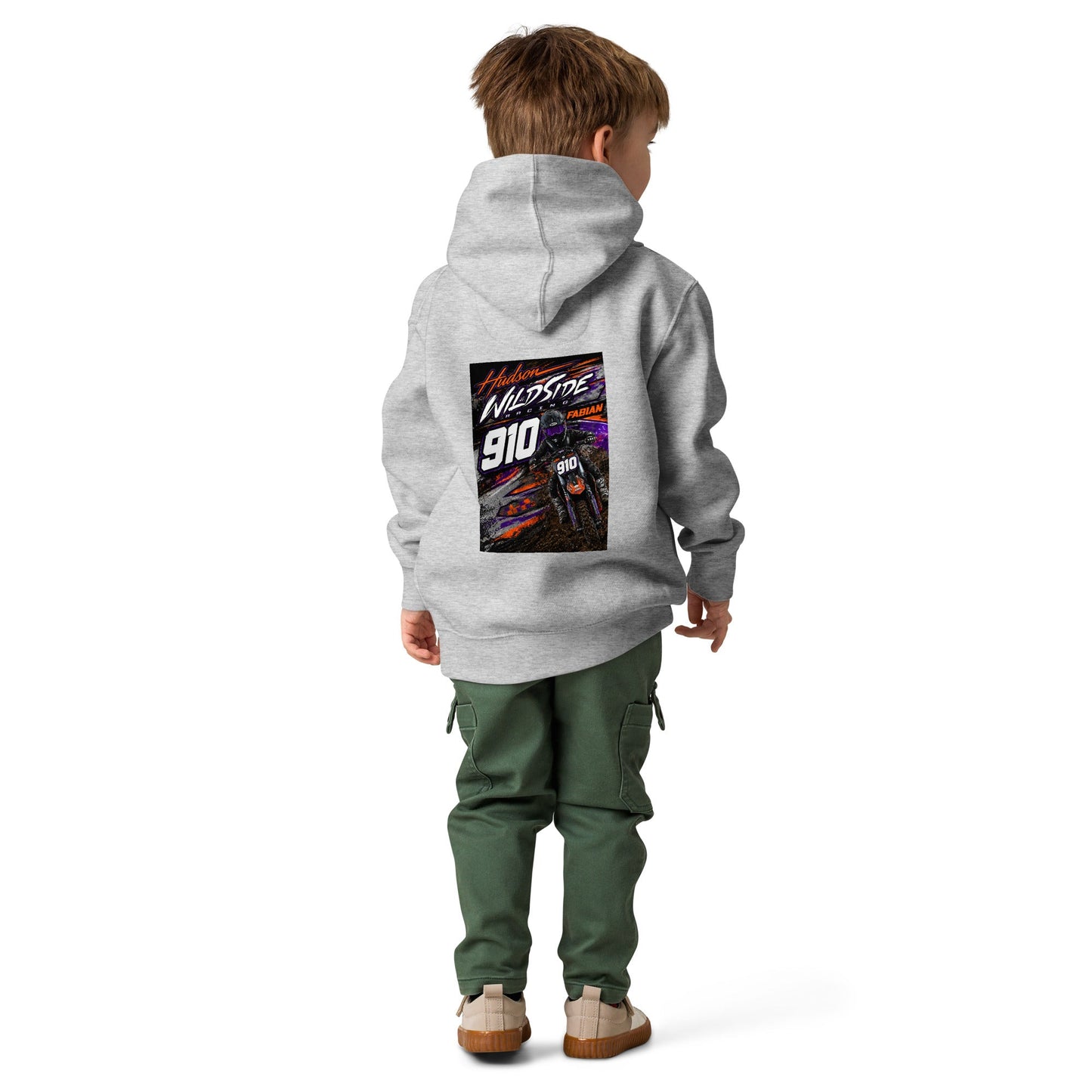 910 Wildside Toddler Hoodie Heather - Kirik Motorsports