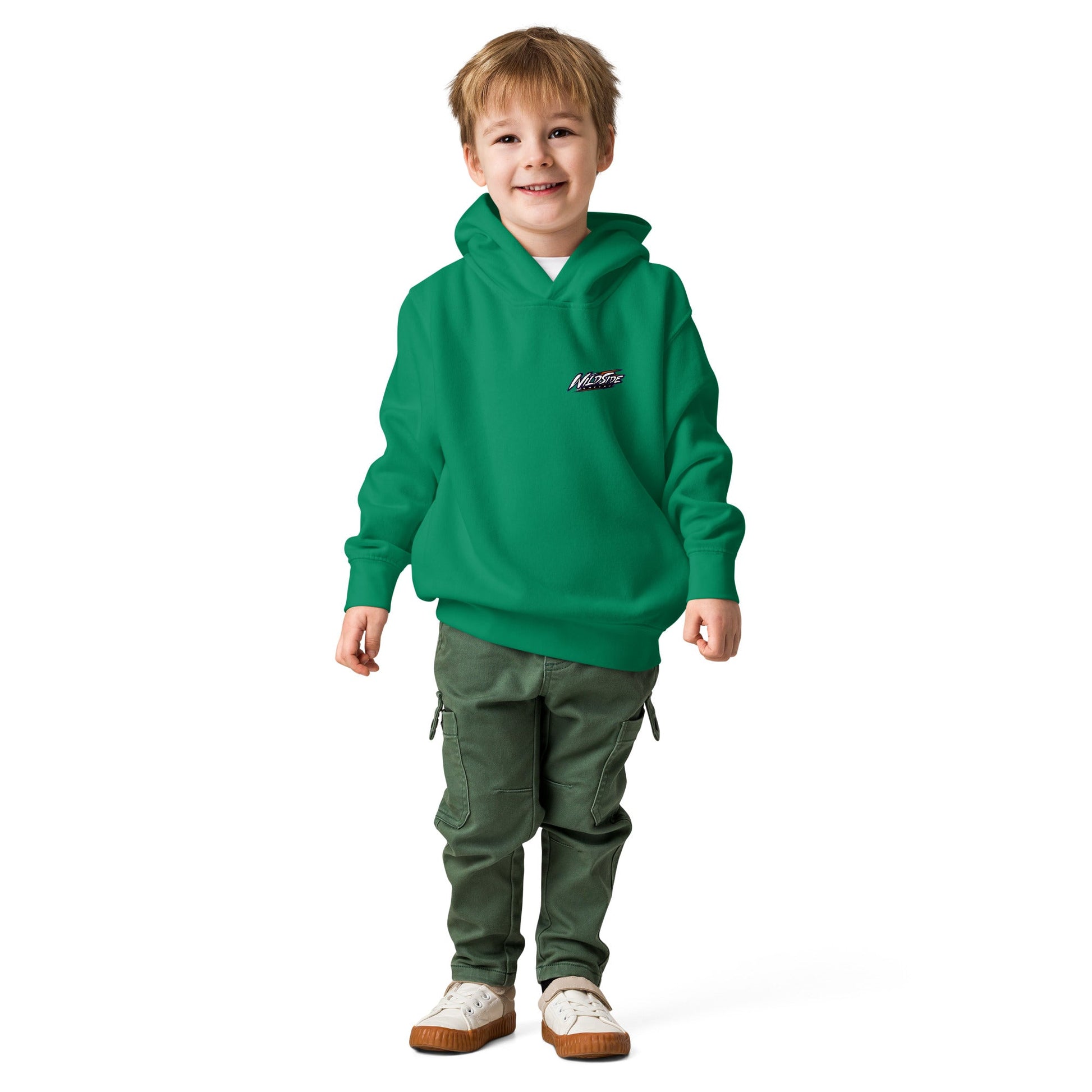 910 Wildside Toddler Hoodie Kelly - Kirik Motorsports