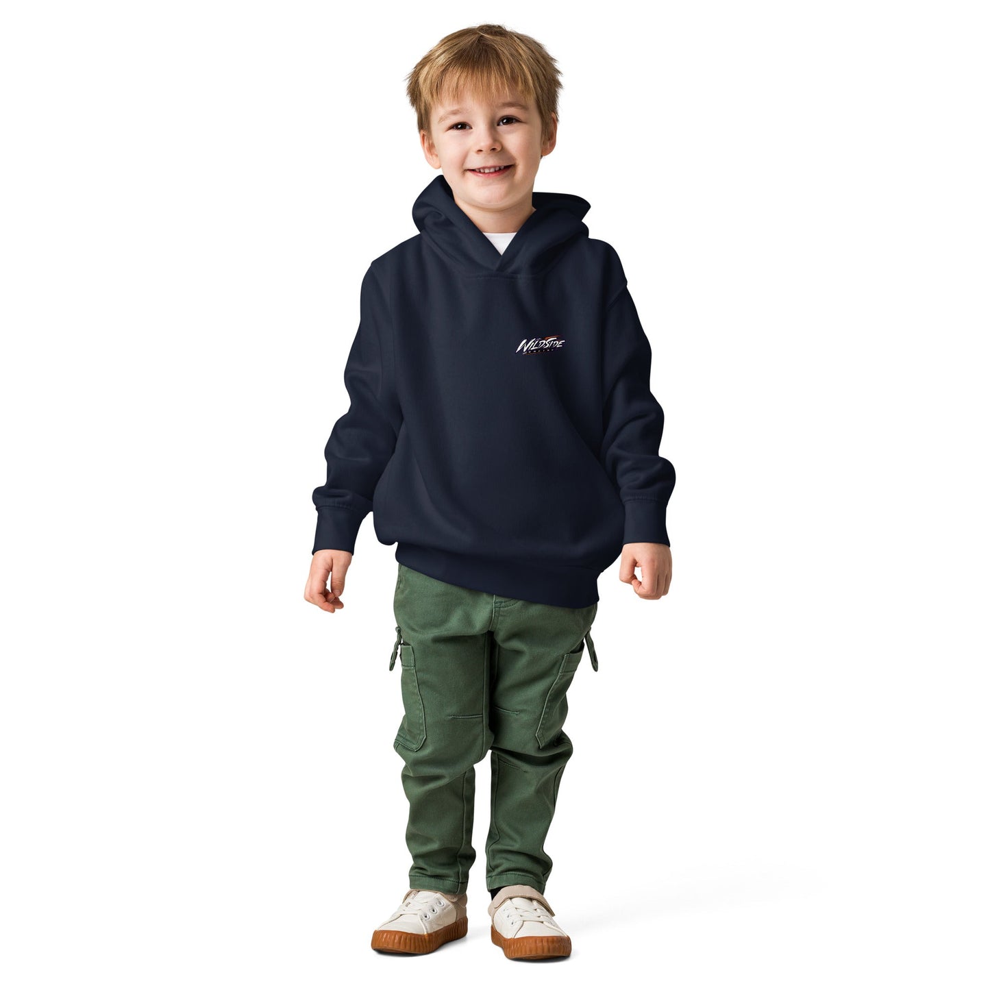 910 Wildside Toddler Hoodie Navy - Kirik Motorsports