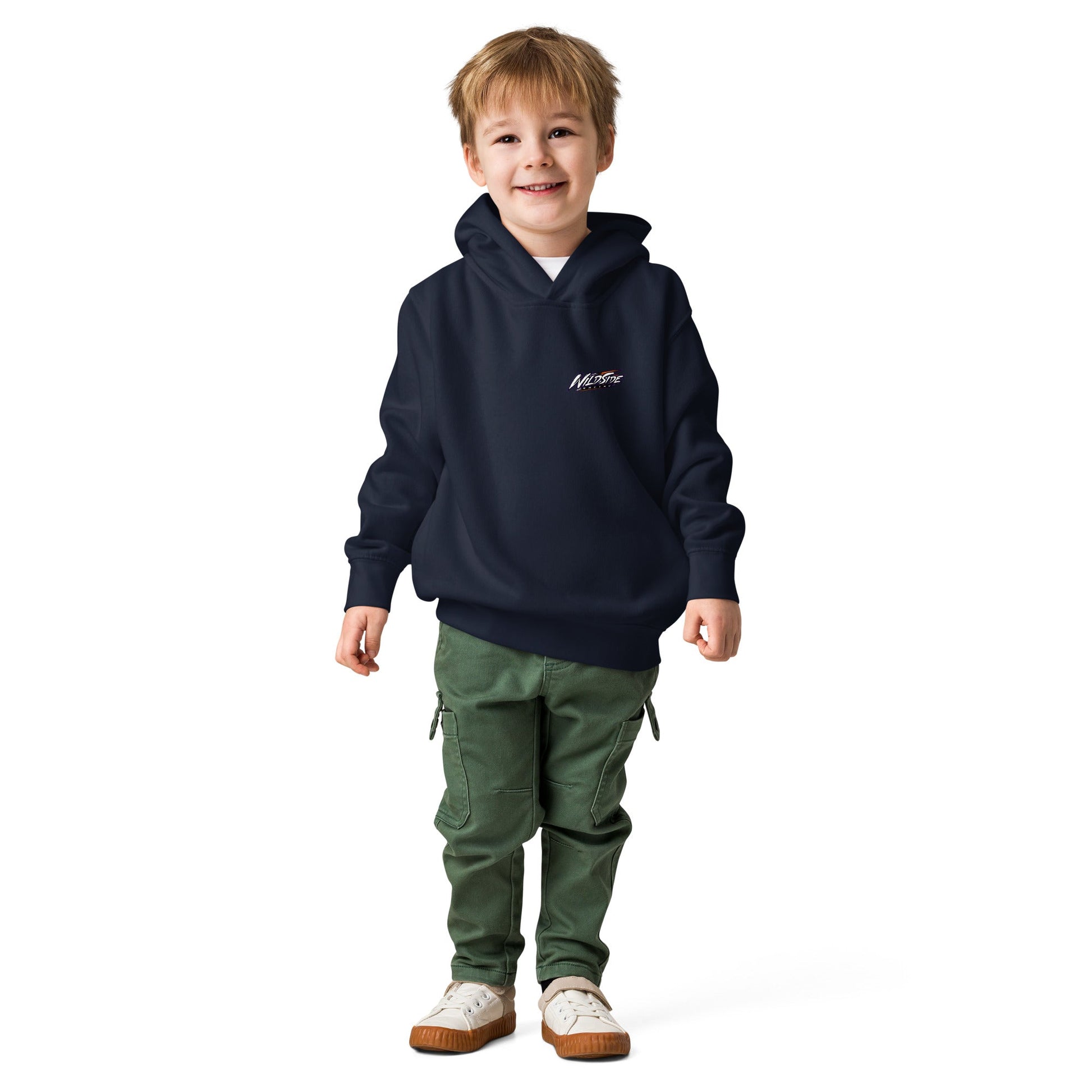 910 Wildside Toddler Hoodie Navy - Kirik Motorsports