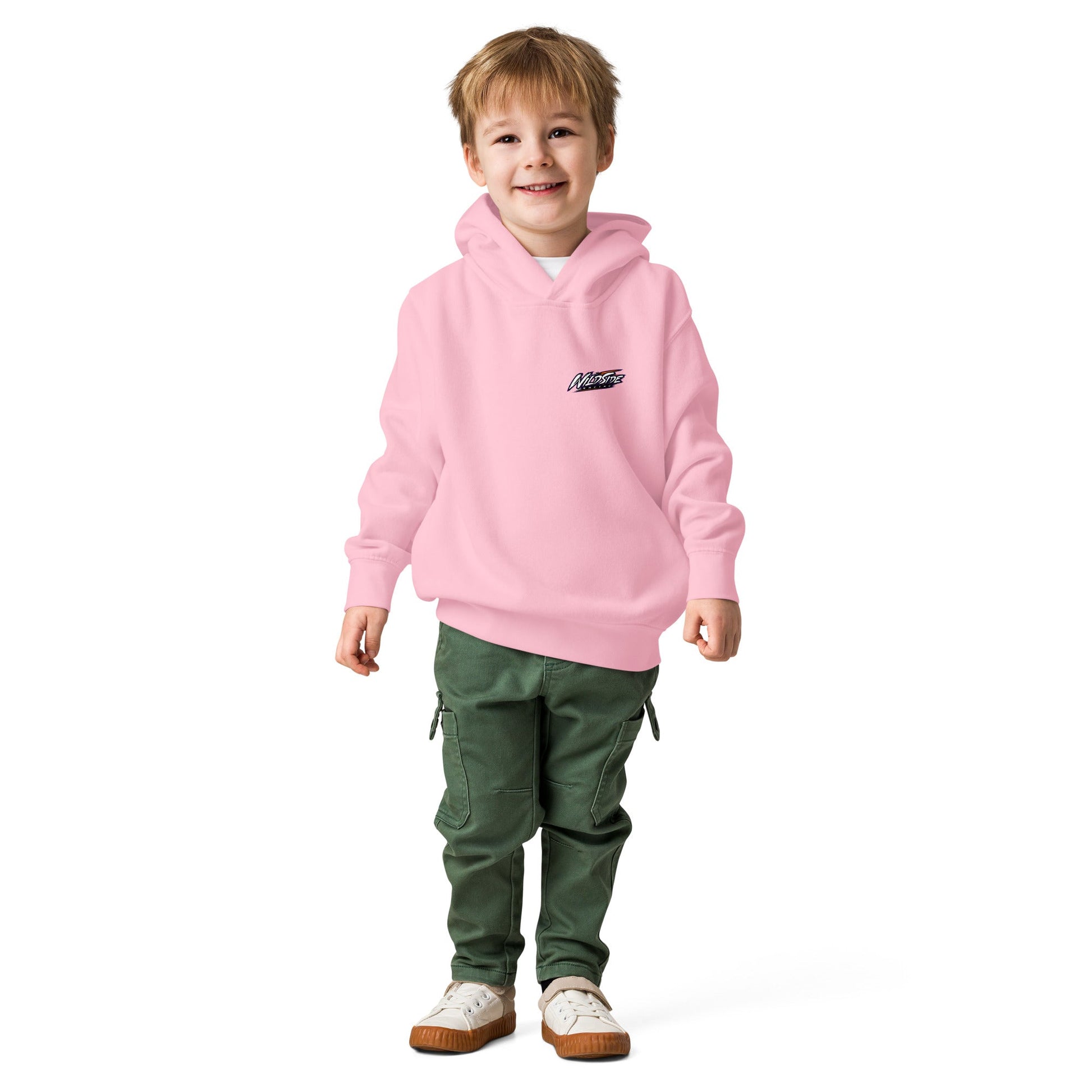 910 Wildside Toddler Hoodie Pink - Kirik Motorsports