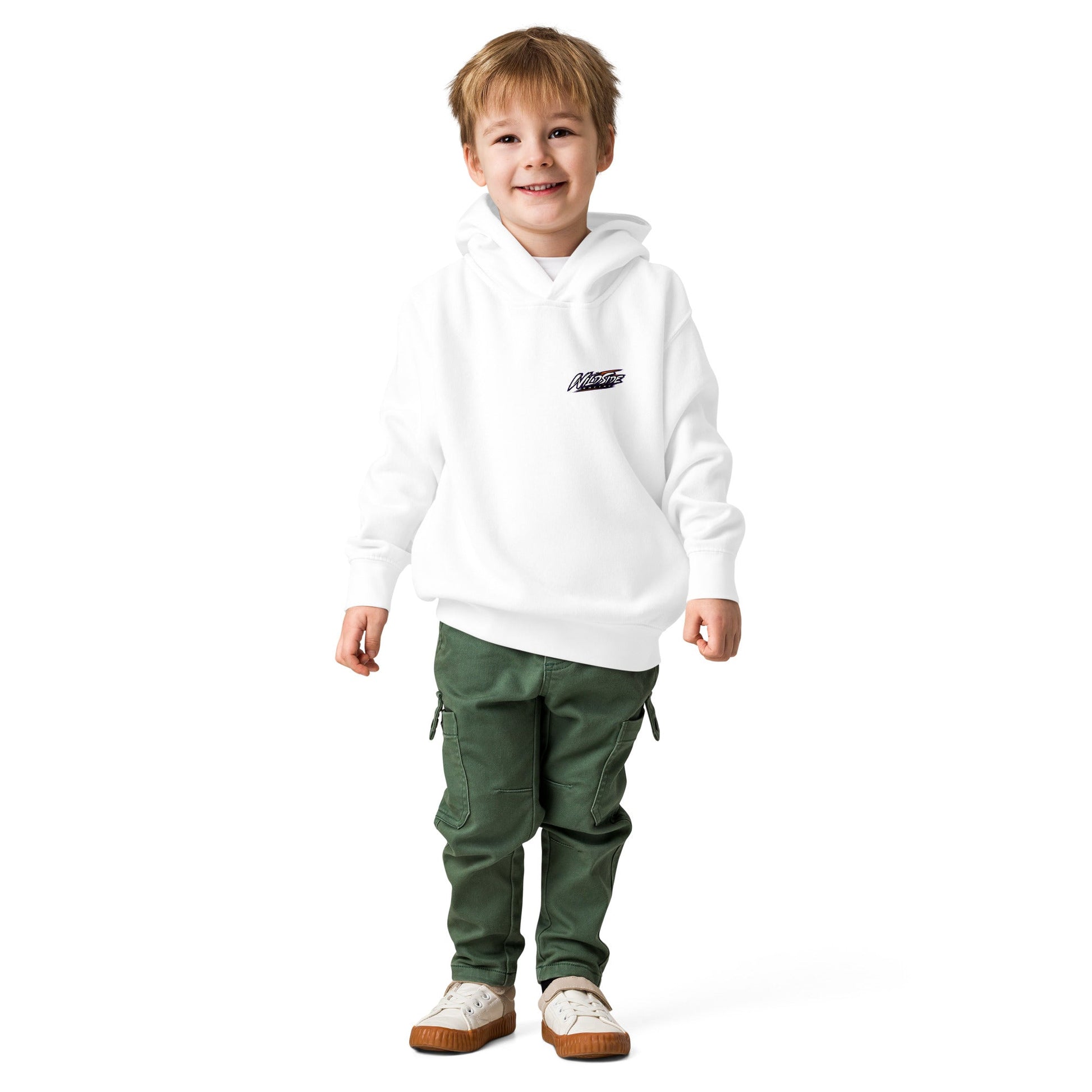 910 Wildside Toddler Hoodie White - Kirik Motorsports
