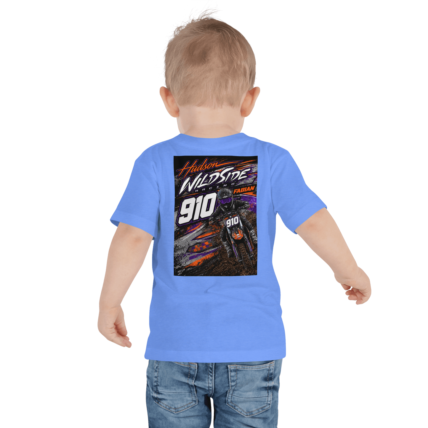 910 Wildside Toddler T Heather Columbia Blue - Kirik Motorsports