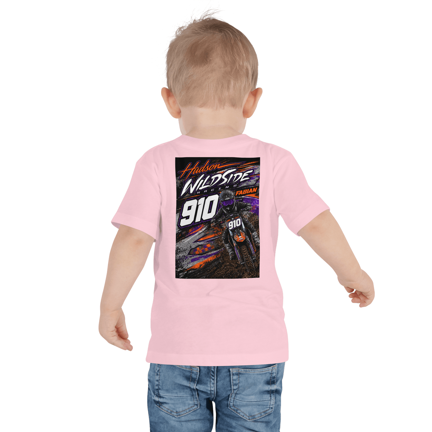 910 Wildside Toddler T Pink - Kirik Motorsports