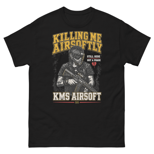Airsoftly classic tee Black - Kirik Motorsports