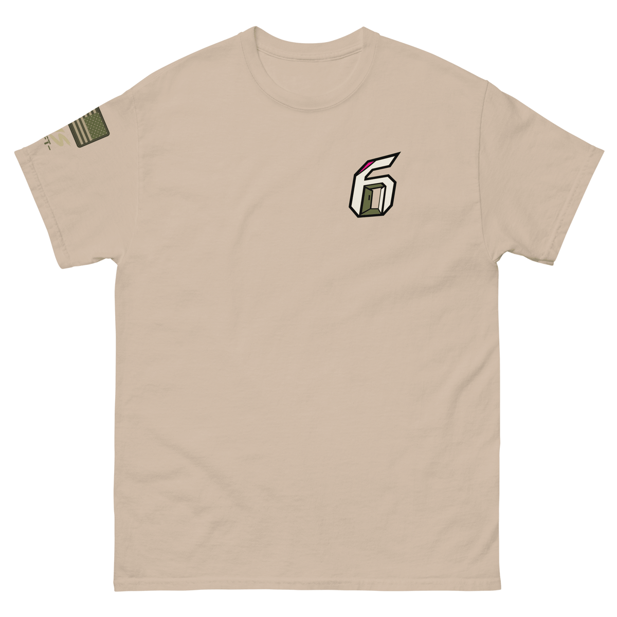 Battle Drill Tee 1 Brown Savana - Kirik Motorsports