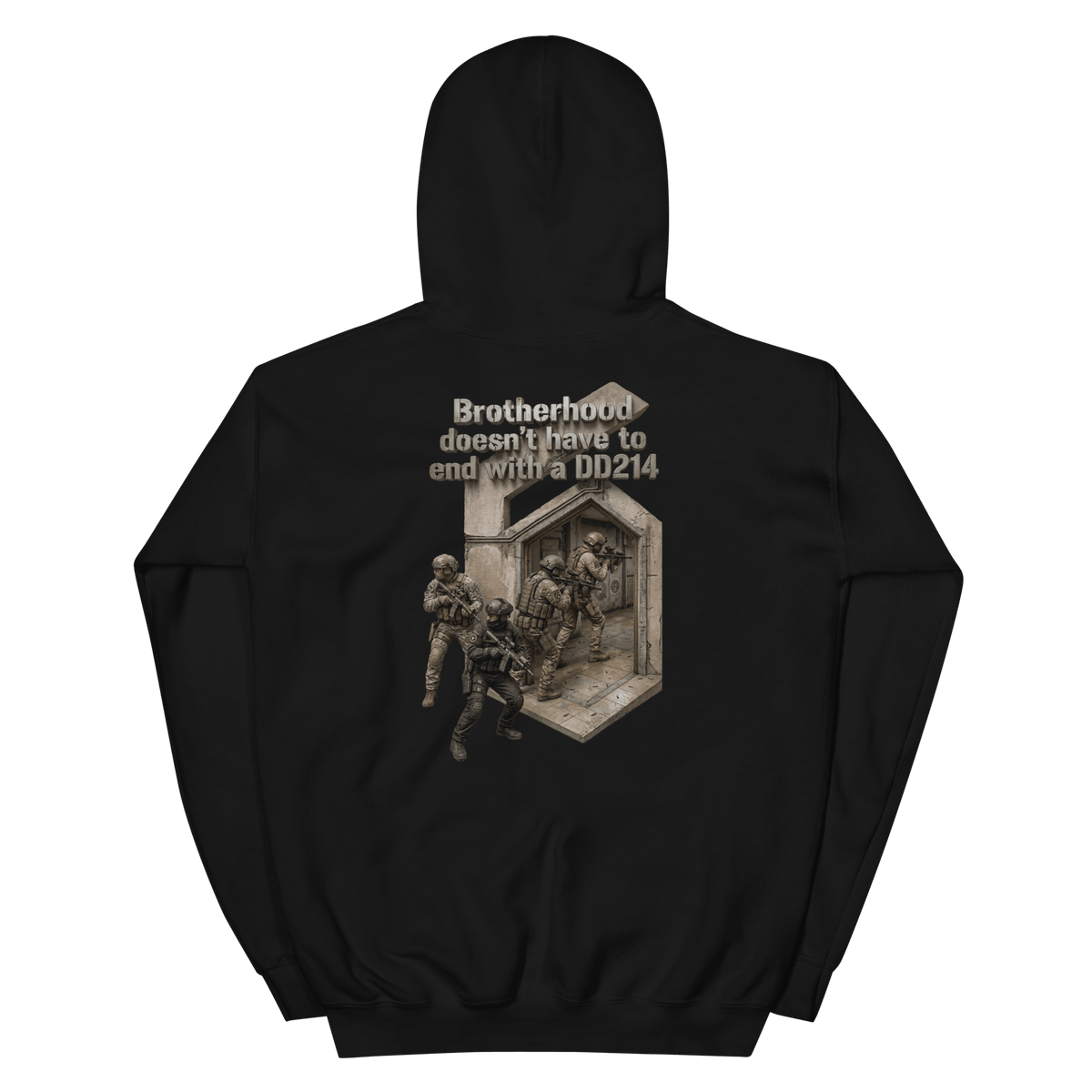 BD Hoodie 1 Black - Kirik Motorsports