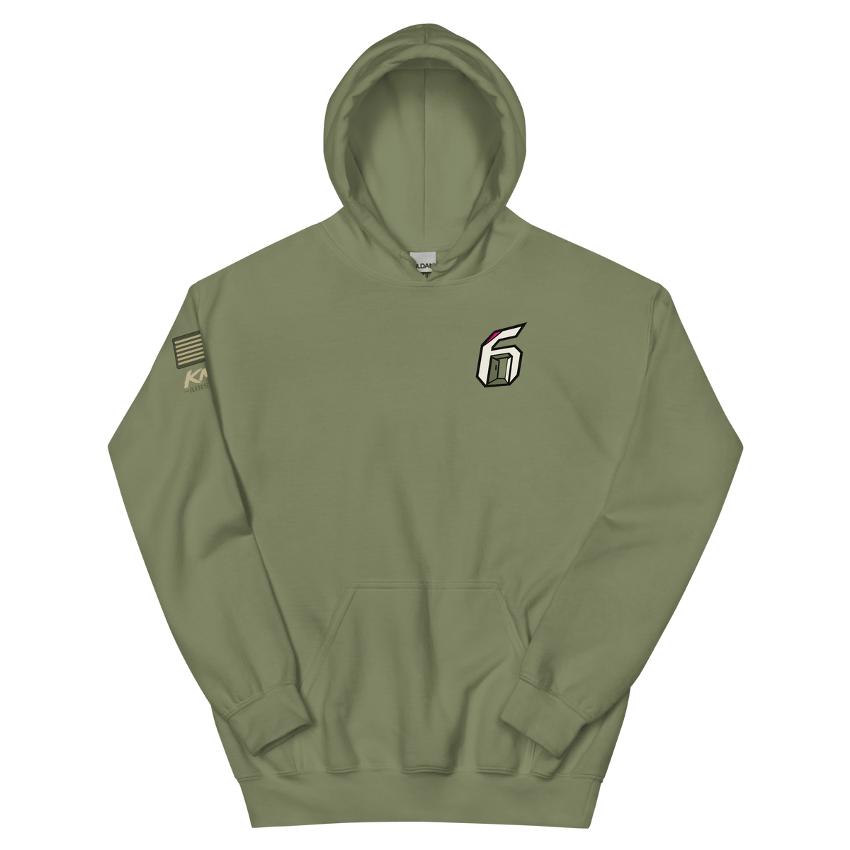 BD Hoodie 1 Red - Kirik Motorsports