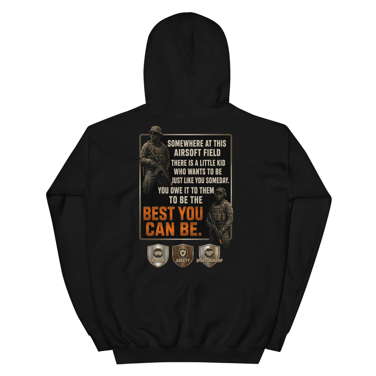 BD Hoodie 2 Black - Kirik Motorsports