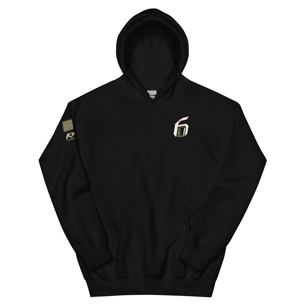 BD Hoodie 2 Black - Kirik Motorsports