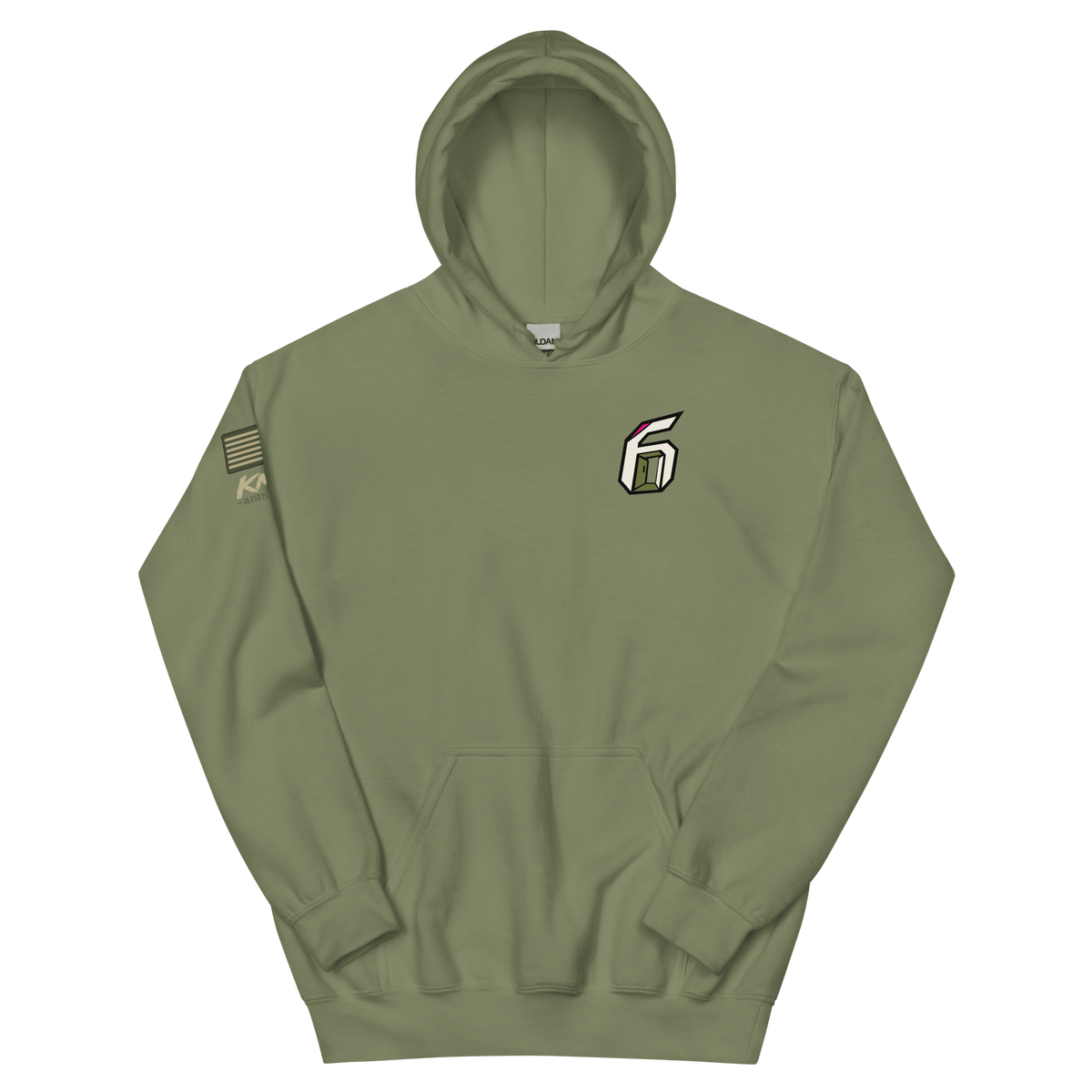 BD Hoodie 2 Red - Kirik Motorsports