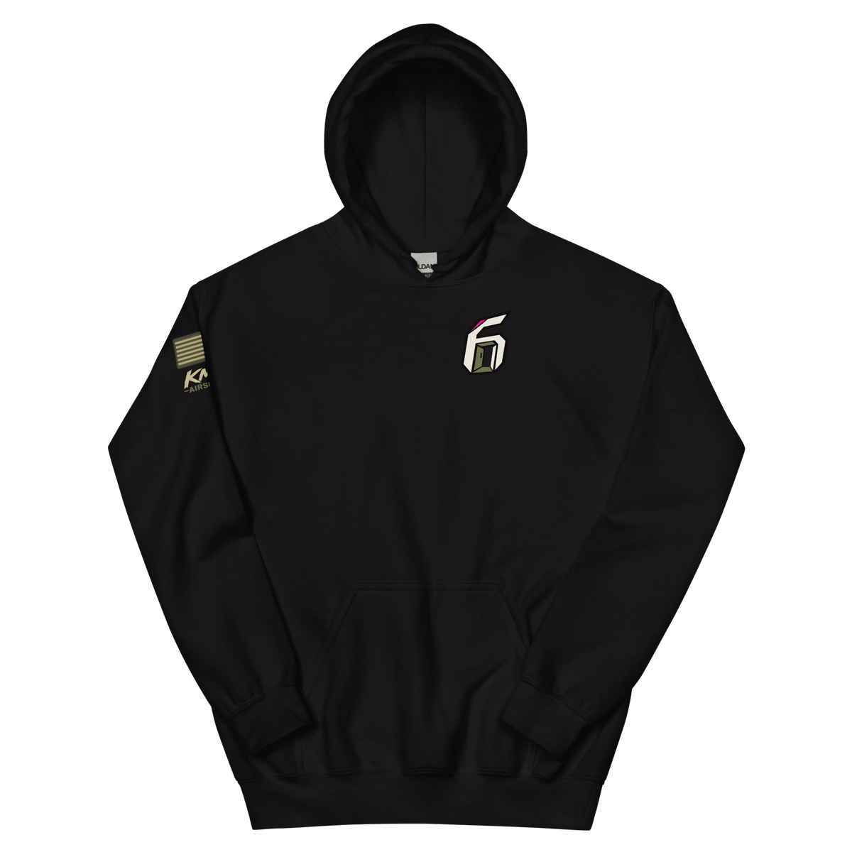 BD Hoodie 3 Black - Kirik Motorsports