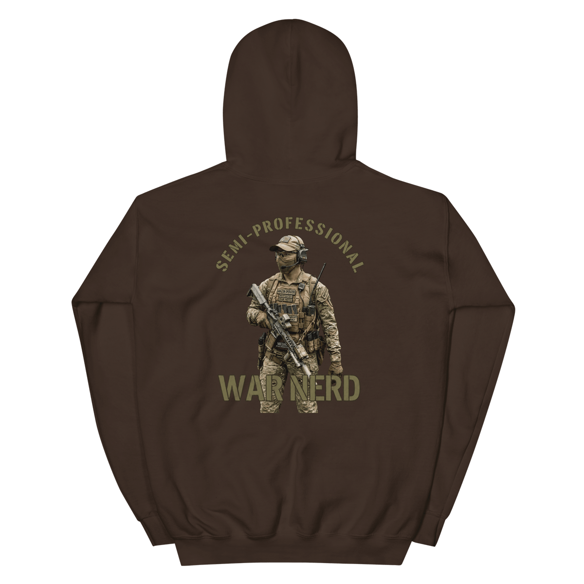 BD Hoodie 3 Dark Chocolate - Kirik Motorsports