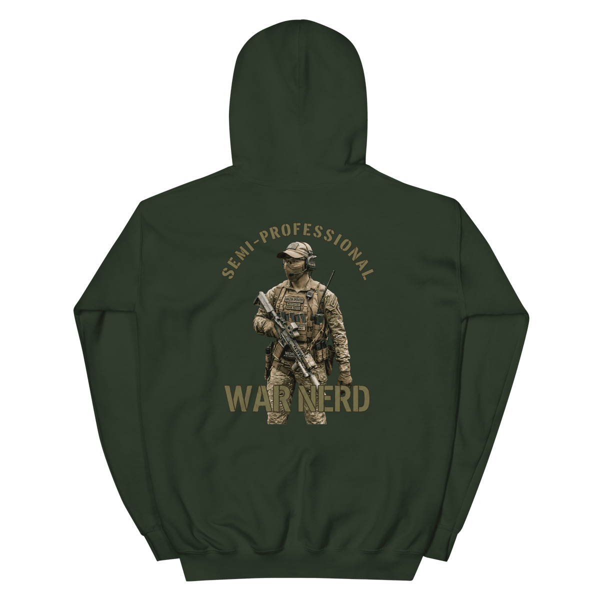 BD Hoodie 3 Forest Green - Kirik Motorsports