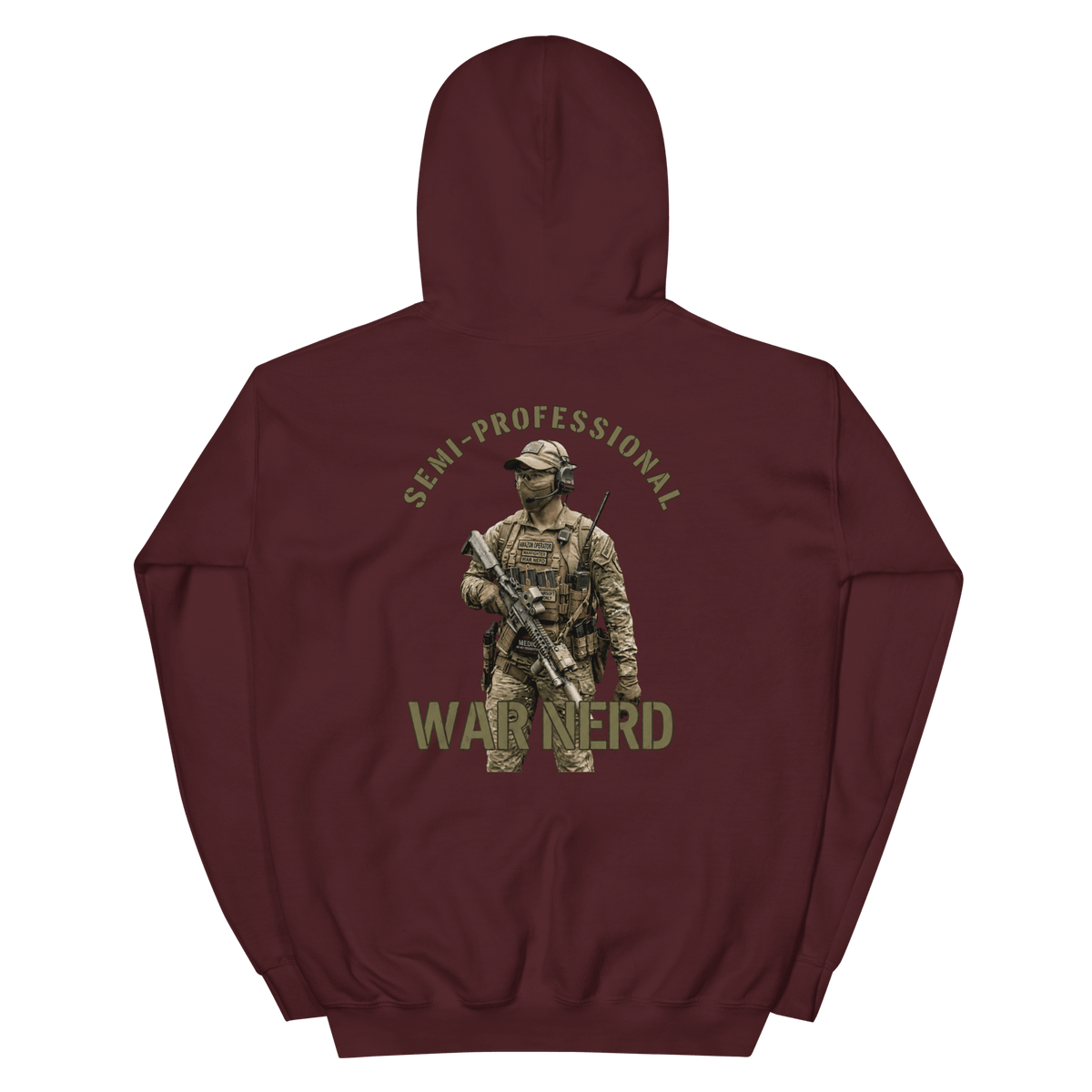BD Hoodie 3 Maroon - Kirik Motorsports