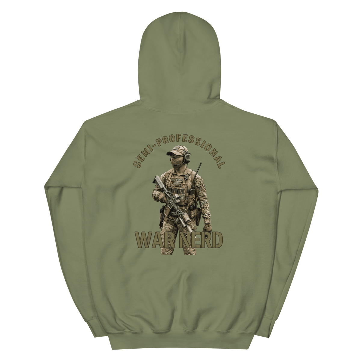 BD Hoodie 3 Military Green - Kirik Motorsports