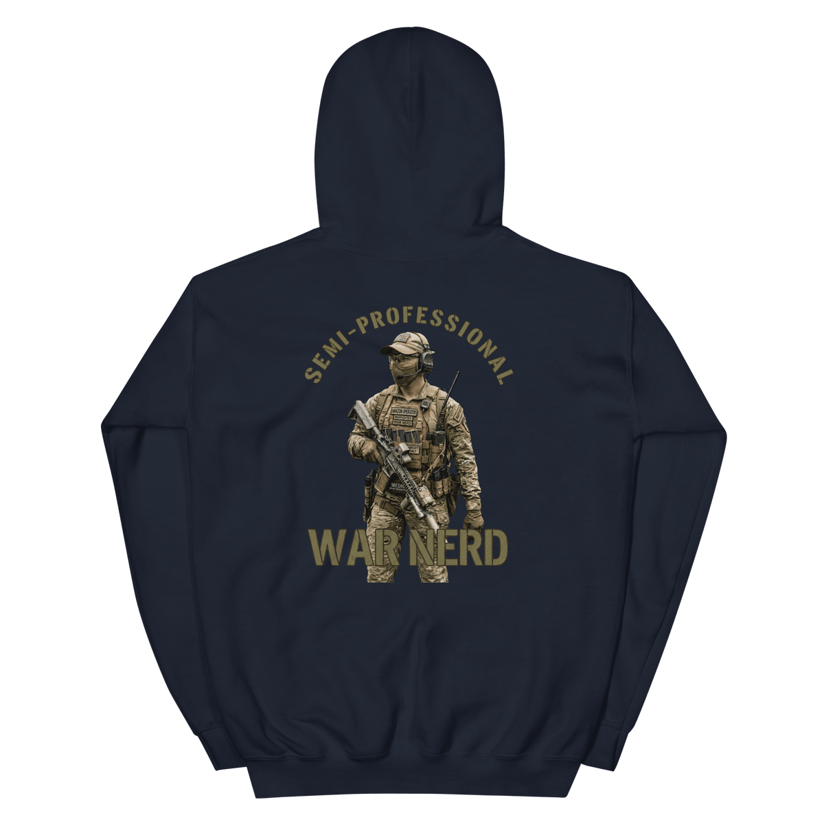 BD Hoodie 3 Navy - Kirik Motorsports