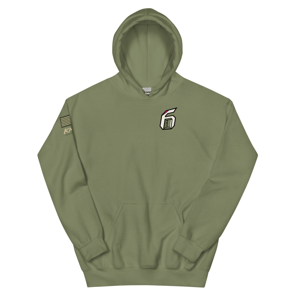 BD Hoodie 3 Red - Kirik Motorsports