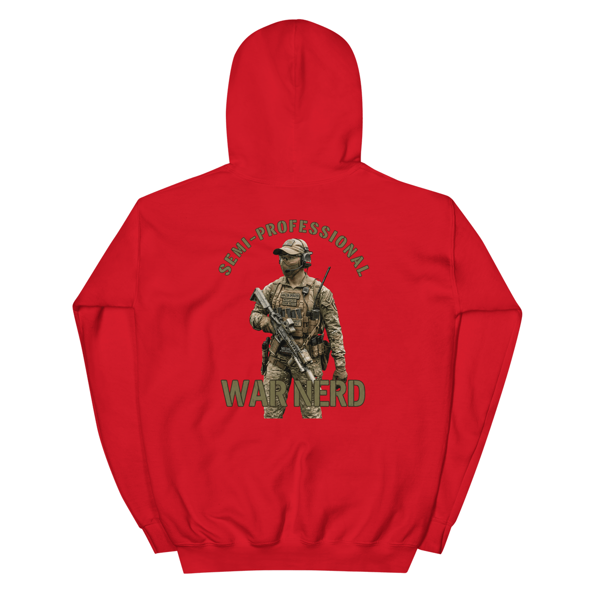 BD Hoodie 3 Red - Kirik Motorsports