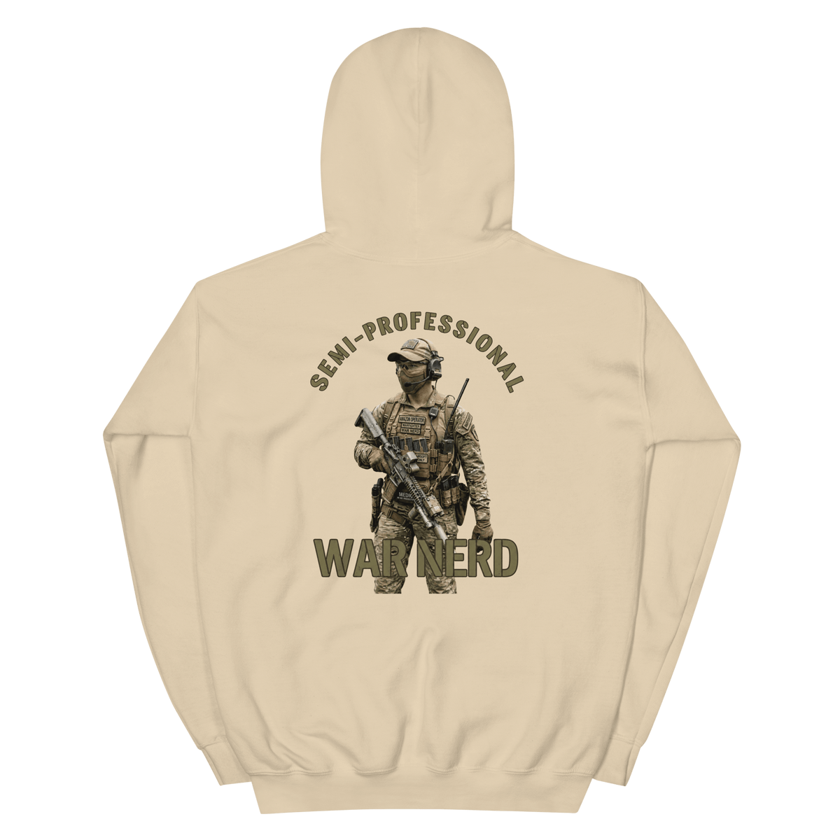 BD Hoodie 3 Sand - Kirik Motorsports