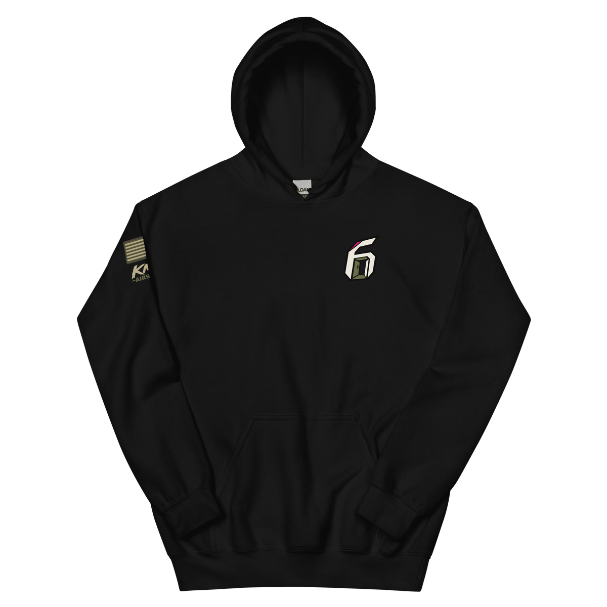 BD Hoodie 4 Black - Kirik Motorsports