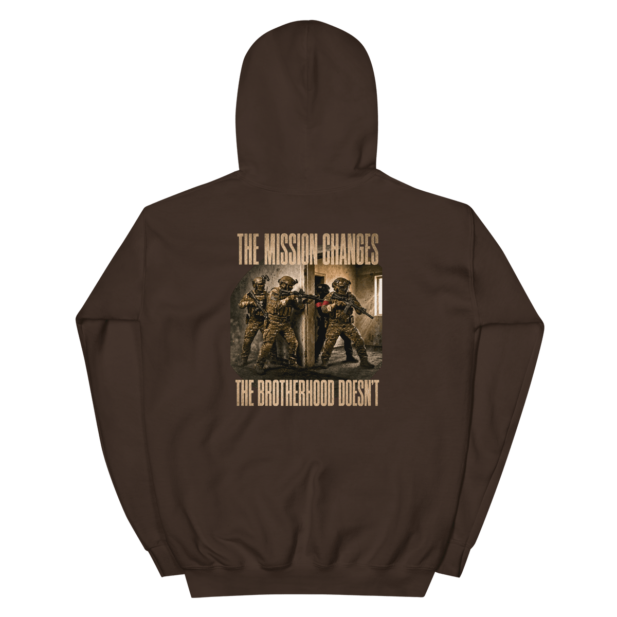 BD Hoodie 4 Dark Chocolate - Kirik Motorsports