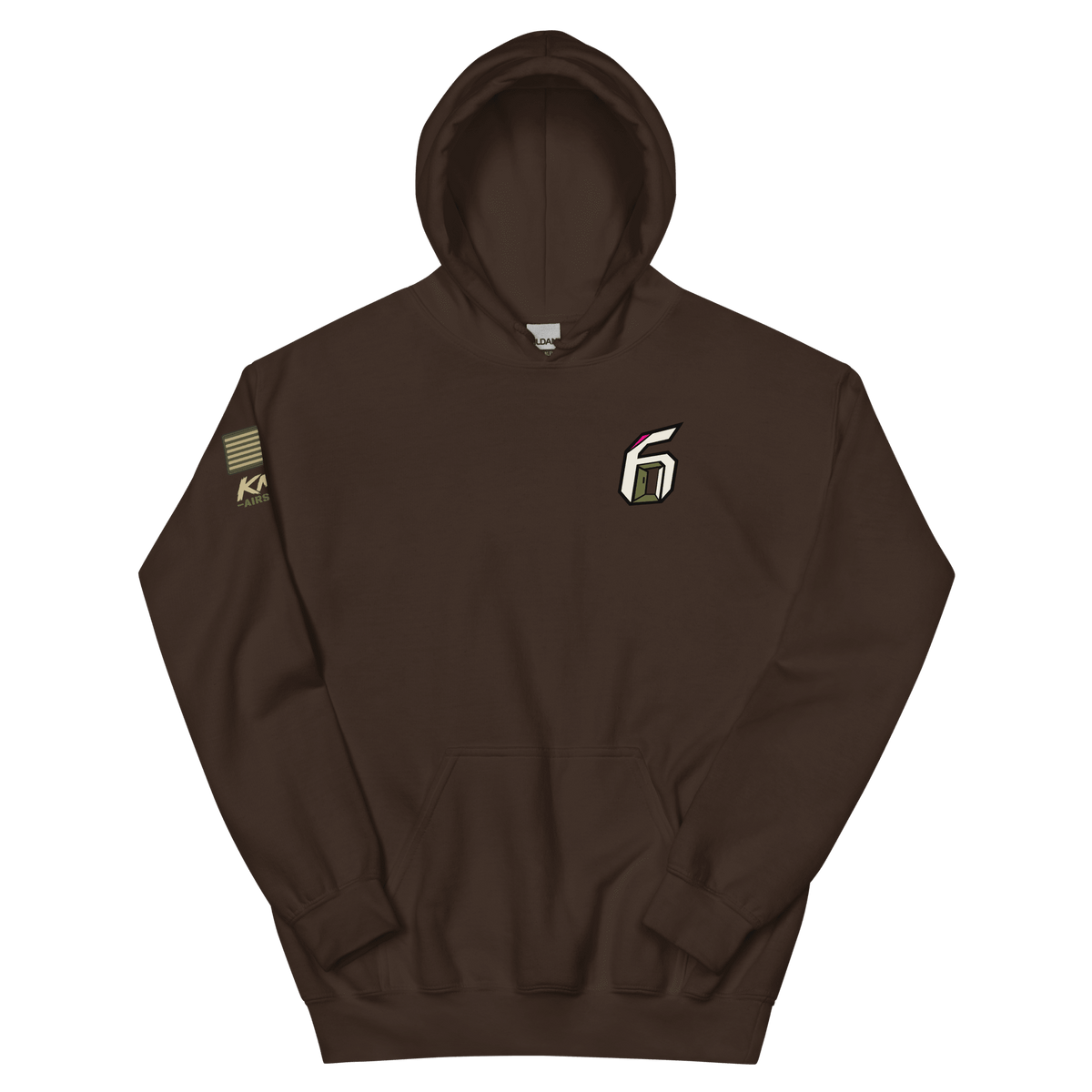 BD Hoodie 4 Maroon - Kirik Motorsports