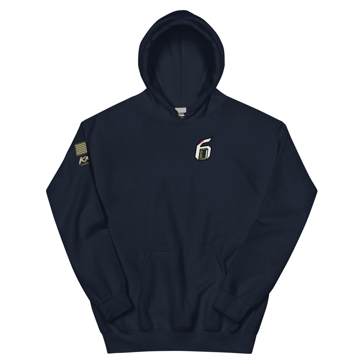 BD Hoodie 5 Black - Kirik Motorsports