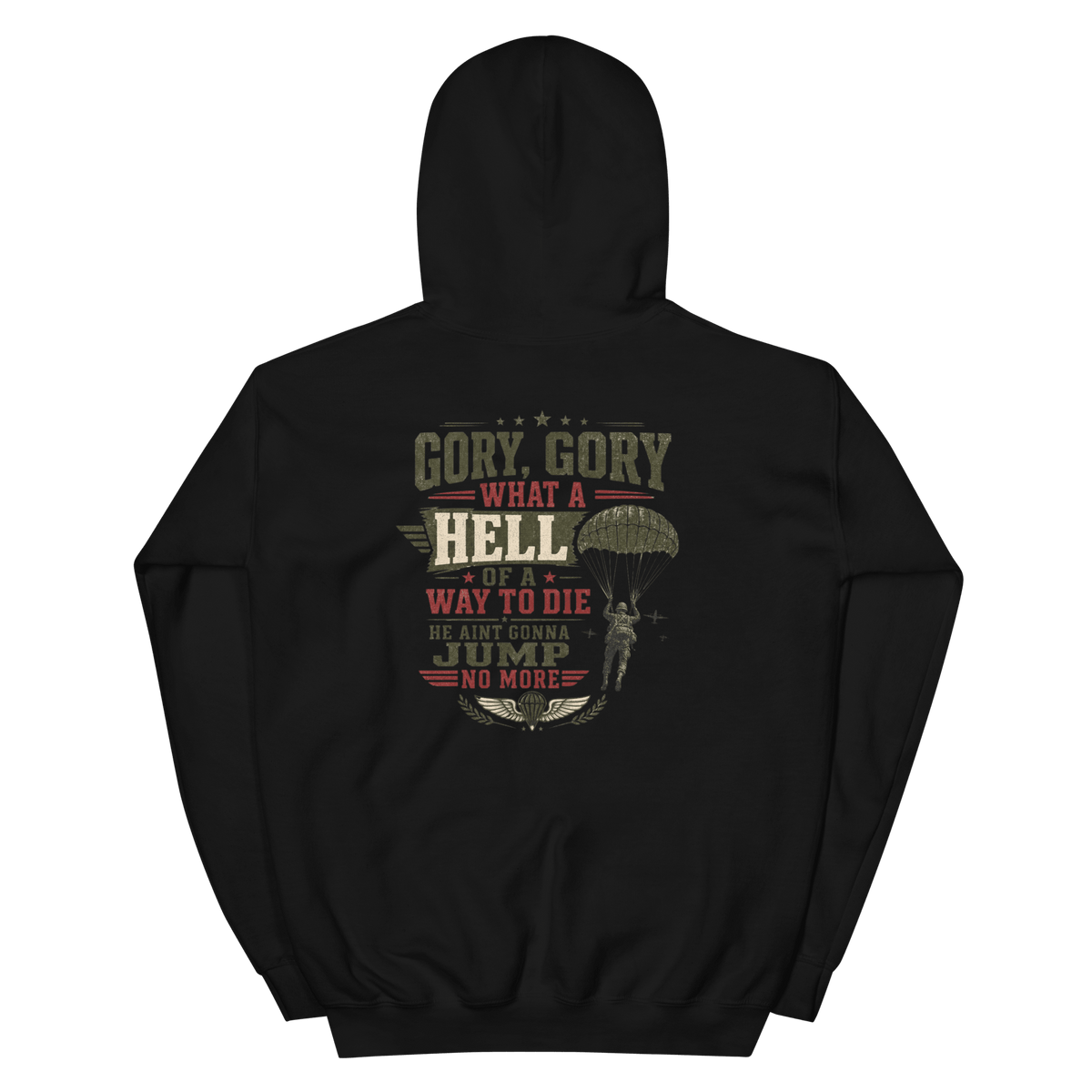 BD Hoodie 5 Black - Kirik Motorsports