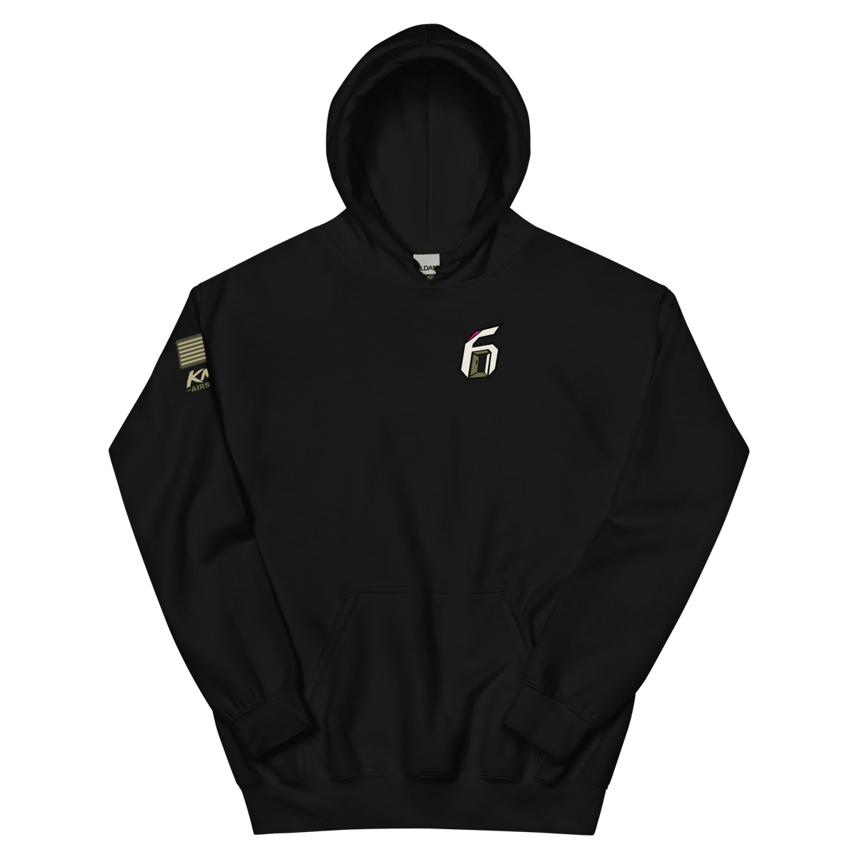 BD Hoodie 5 Black - Kirik Motorsports