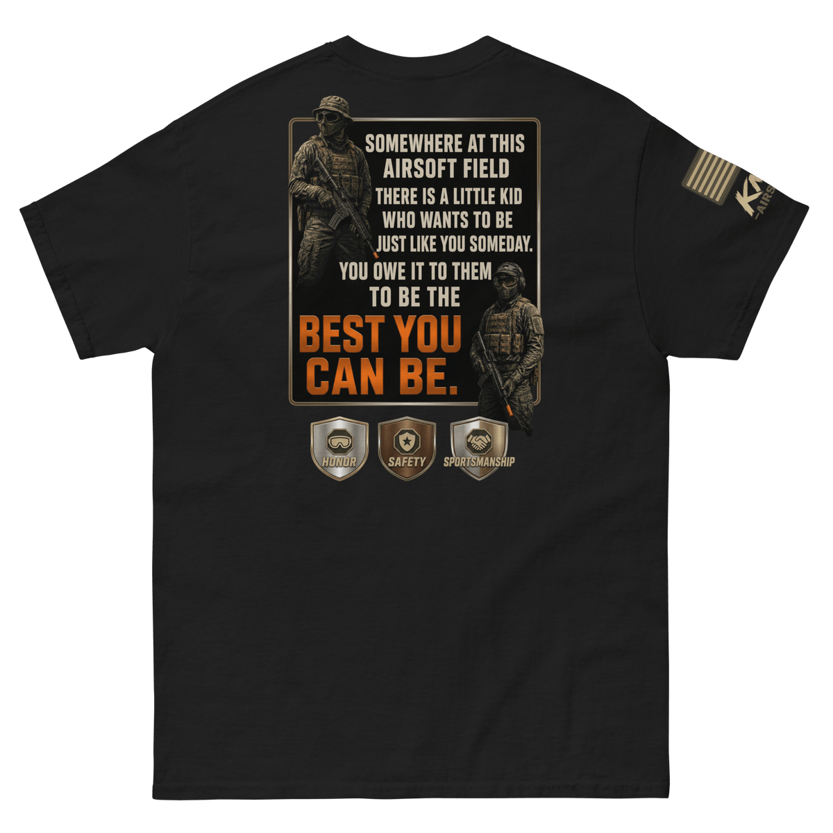 BD tee 2 Black - Kirik Motorsports