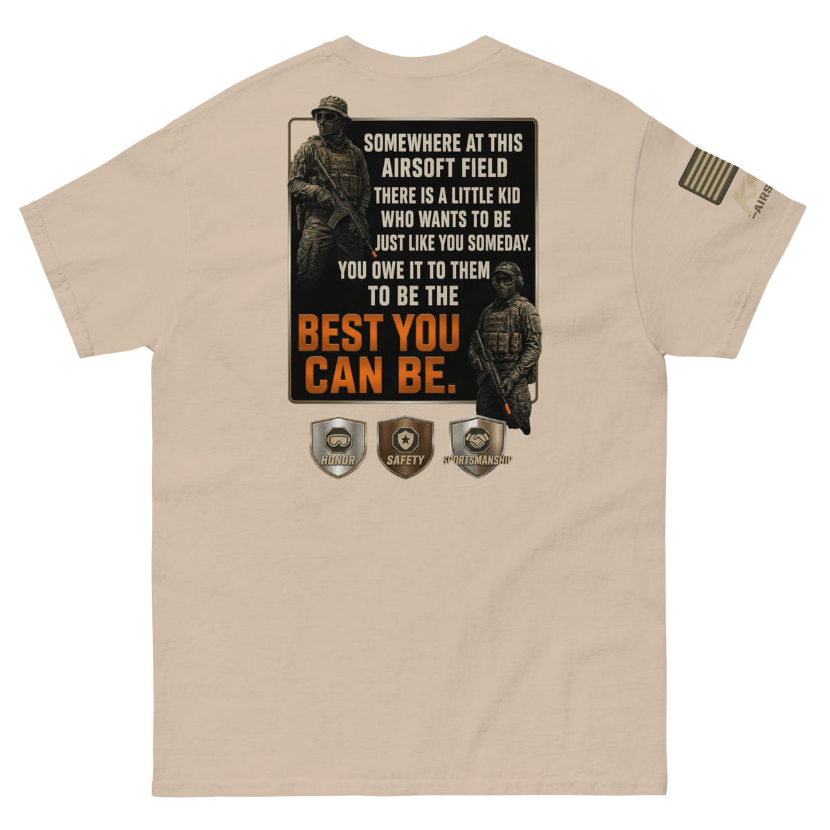 BD tee 2 Sand - Kirik Motorsports