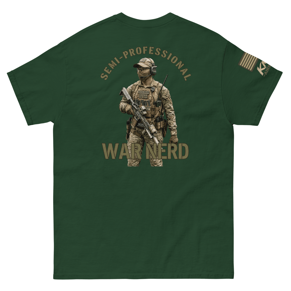 BD tee 3 Forest Green - Kirik Motorsports