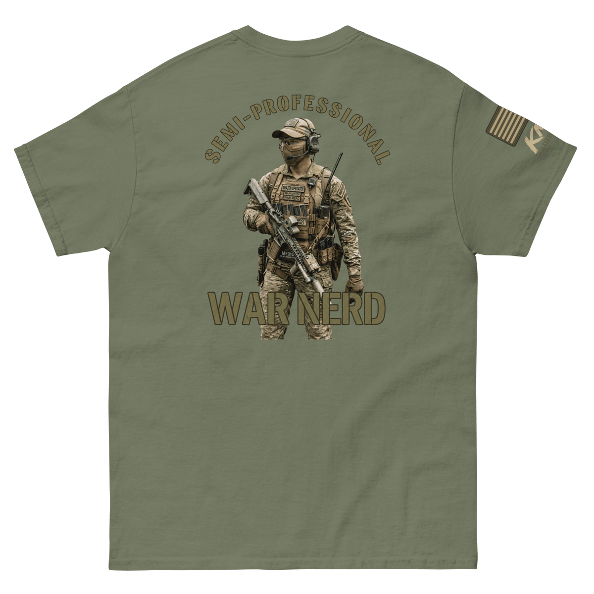 BD tee 3 Military Green - Kirik Motorsports